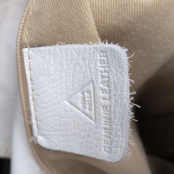 Vera Pelle White Shoulder Bag - Picture 3 of 11